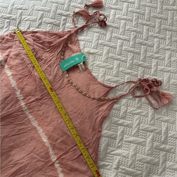 Mele Beach Tank Style Wide Leg Cover Up Shell Tie Dye Romper Brand New With Tags - Picture 11 of 14